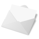 Grey Breeze Open Mail Icon
